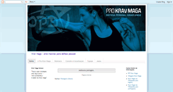 Desktop Screenshot of kravmagamanaus.com